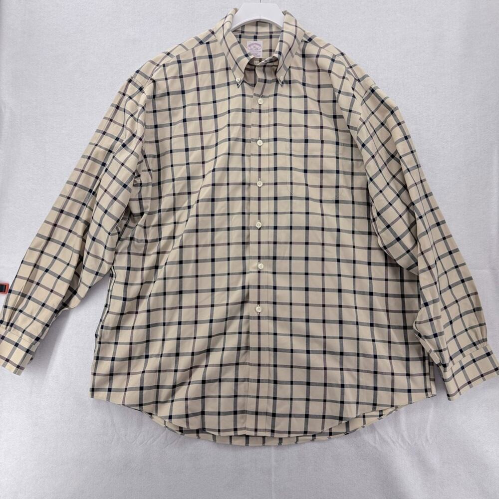 Brooks Brothers The Original Polo Shirt 100% cotton Long Sleeve size XL